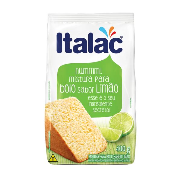 Mistura Para Bolo Sabor Limão ITALAC Pacote 400g