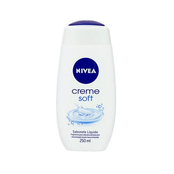 Sabonete Líquido NIVEA Creme Soft frasco 250ml