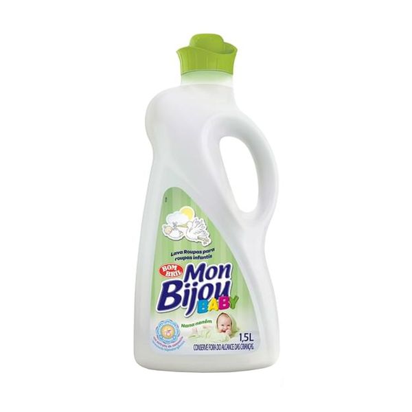 Lava Roupas Baby Nana Nenem Mon Bijou Frasco 1,5L Lava Roupas Baby Nana Nenem Mon Bijou Frasco 1,5L