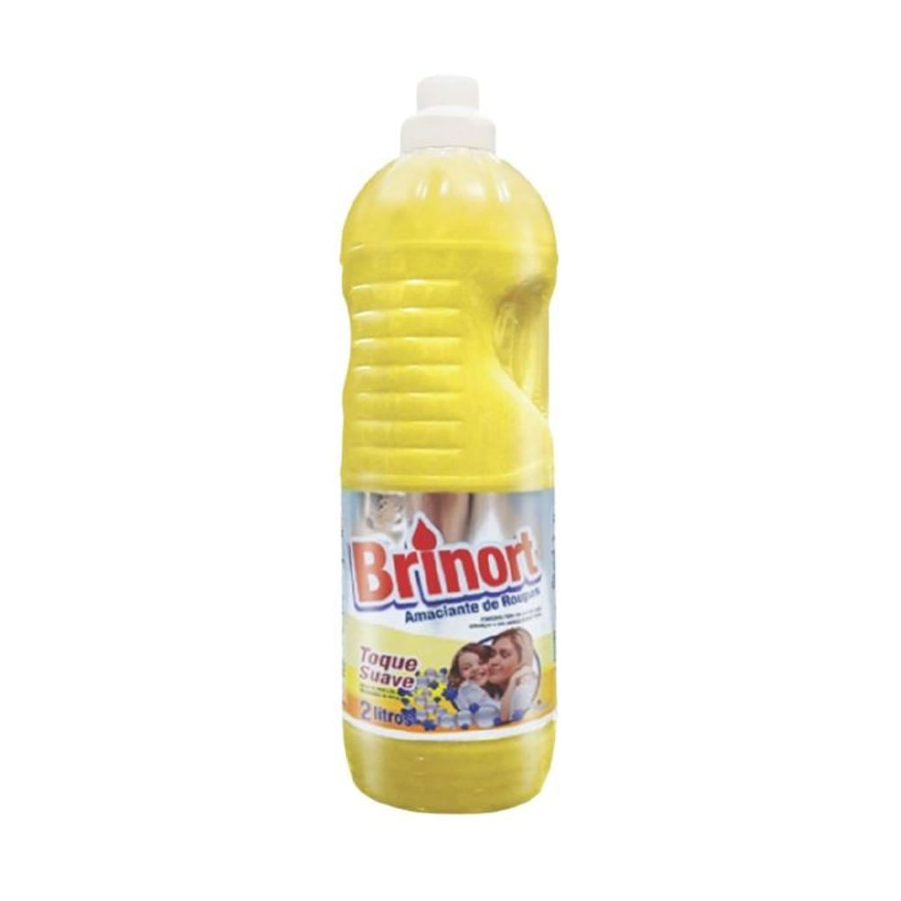 Amaciante de Roupa Brinort Toque suave Frasco 2L