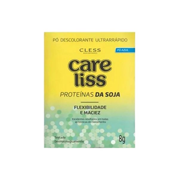 Descolorante em Pó CARE LISS Proteínas da Soja Sachê 8g