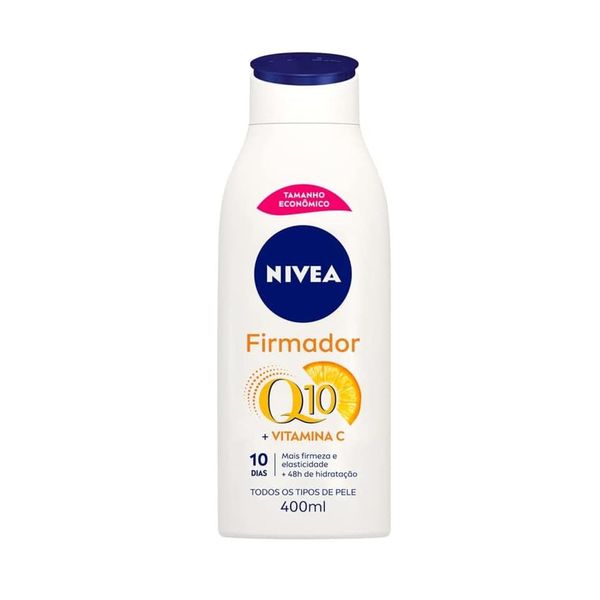 Hidratante Desodorante NIVEA Firmador Q10 + Vitamina C Todos os Tipos de Pele Frasco 400ml