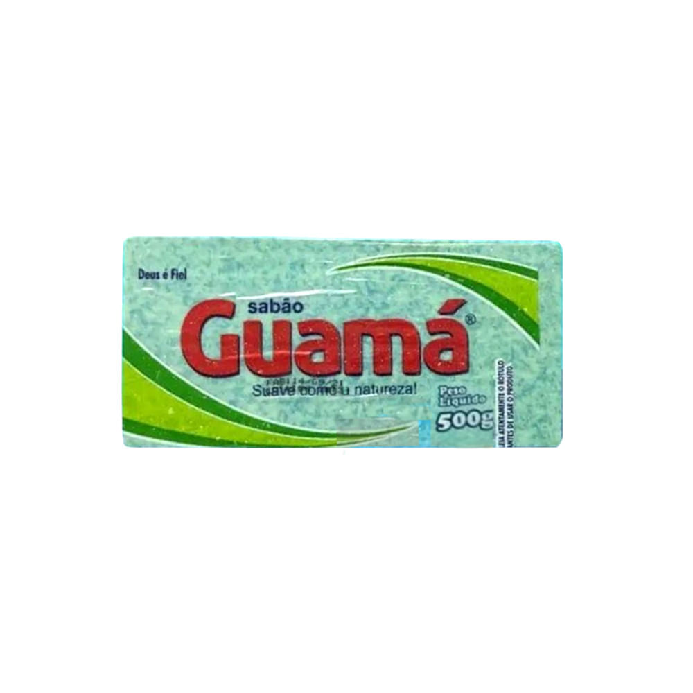 Sabão em Barra GUAMÁ Tradicional 500g