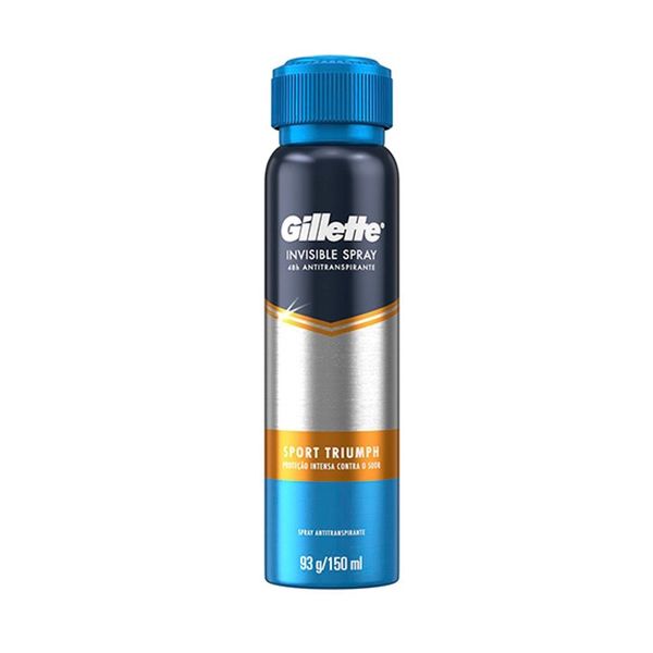 Desodorante Aerosol Antitranspirante Spray Gillette Sport Triumph 150ml