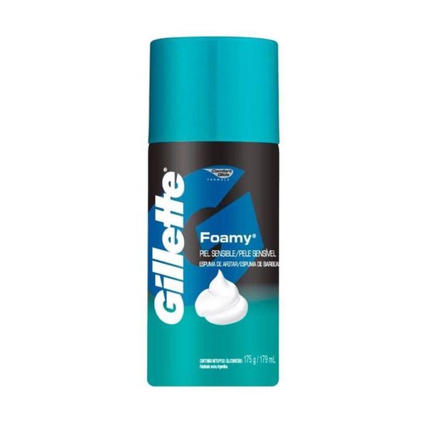 Espuma de Barbear Gillette Sensitive Foamy 175g