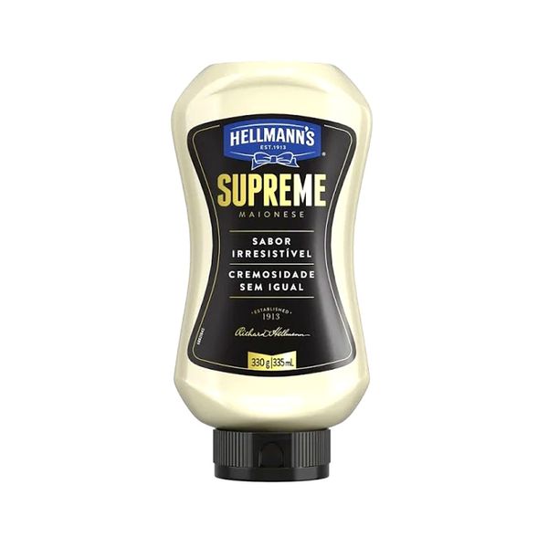 Maionese Supreme HELLMANN'S Squeeze 330g