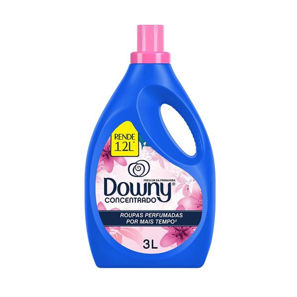 Amaciante Downy Concentrado Frescor da Primavera Frasco 3L