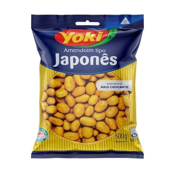 Amendoim Crocante YOKI Japonês Pacote 500g