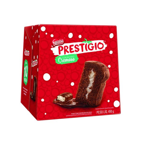 Panettone Nestlé PRESTIGIO Caixa 450g