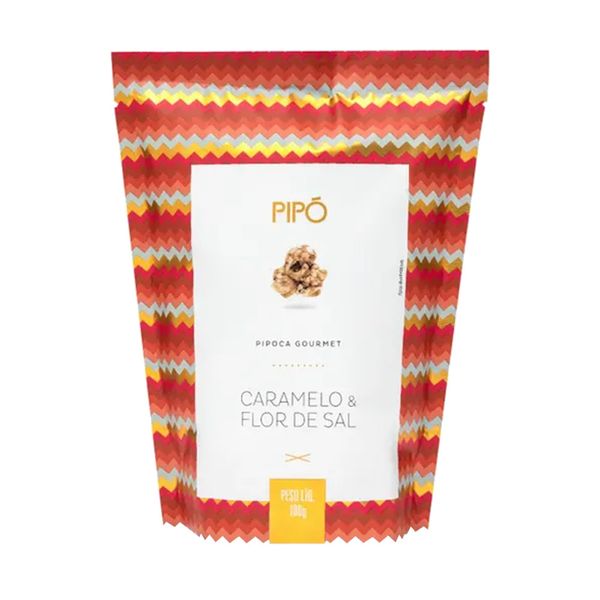 Pipoca Gourmet CROC Sabor Caramelo & Flor de Sal Pote 100g