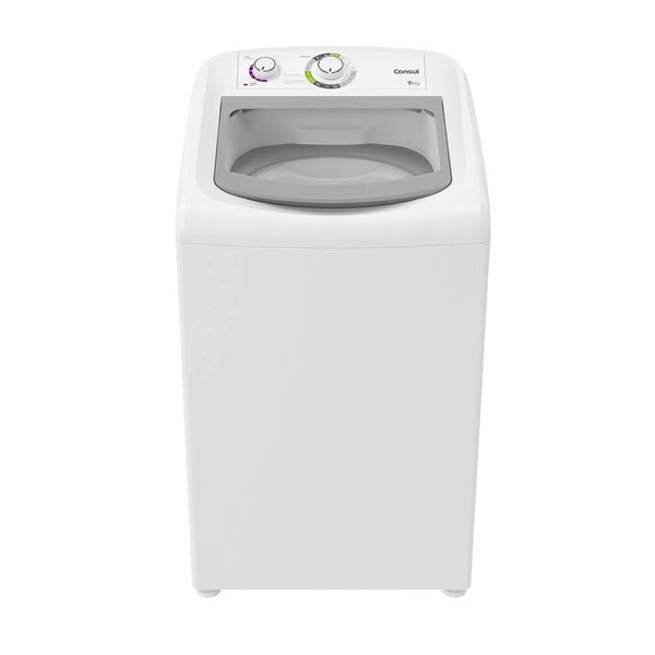 Máquina de Lavar CONSUL 9Kg CWB09 Branca com Ciclo Edredom Dual Dispenser Dosagem Extra Econômica - 110v