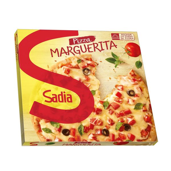 Pizza Congelada SADIA Sabor Marguerita Caixa 460g