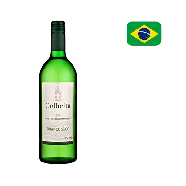 Vinho Branco Brasileiro COLHEITA DO SUL Seco garrafa 750ml