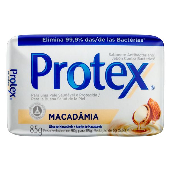 Sabonete PROTEX Antibacteriano Macadâmia Barra 85g