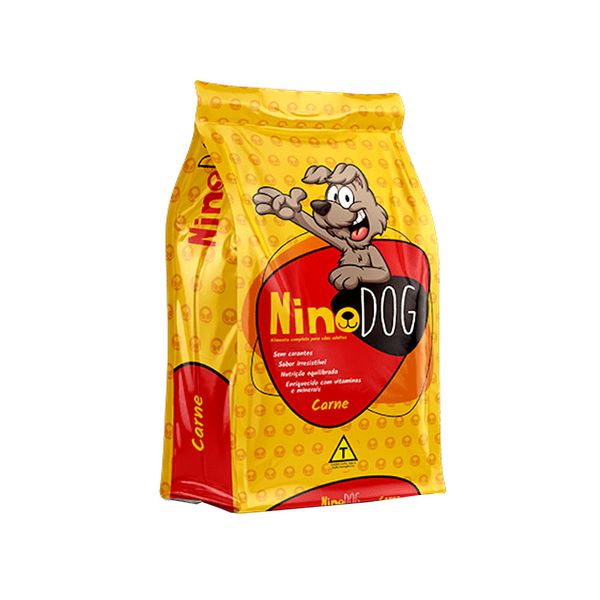 Ração para Cães Adulto NINO DOG Carne pacote 6kg