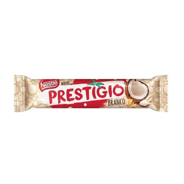 Chocolate PRESTÍGIO Branco Tablete 33g