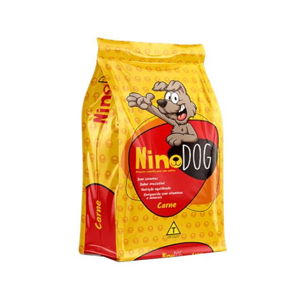 Ração para Cães Adulto NINO DOG Carne pacote 10,1kg