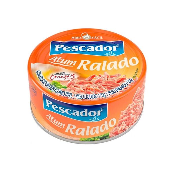 Atum Ralado PESCADOR com Óleo Lata 170g