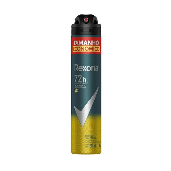 Desodorante Aerossol REXONA Masculino Anti Trasnpirante V8 200ml