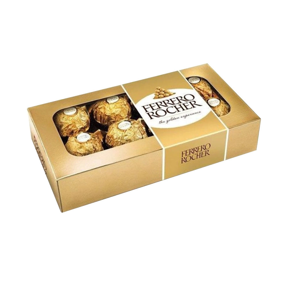 Bombom FERRERO ROCHER de Chocolate Caixa 100g