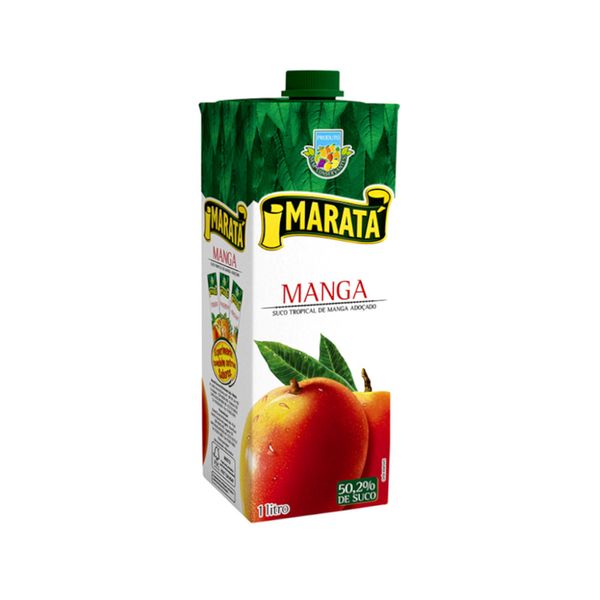 Suco Néctar MARATÁ Manga caixa com tampa 1L