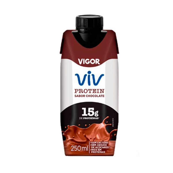 Bebida Láctea VIGOR VIV Protein Chocolate 250ml