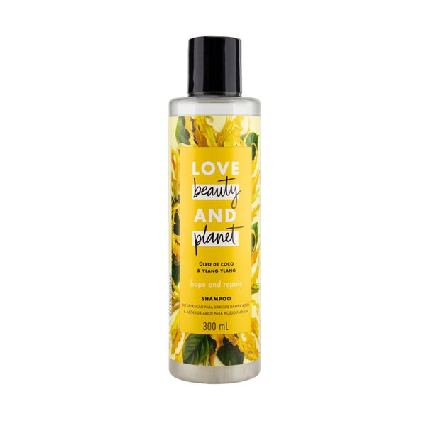 Shampoo Love Beauty And Planet Reparação Intensa Óleo de Coco & Ylang Ylang Contém 300ml