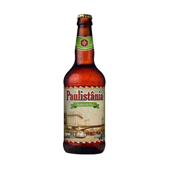 Cerveja PAULISTÂNIA Via do Chá Garrafa 500ml