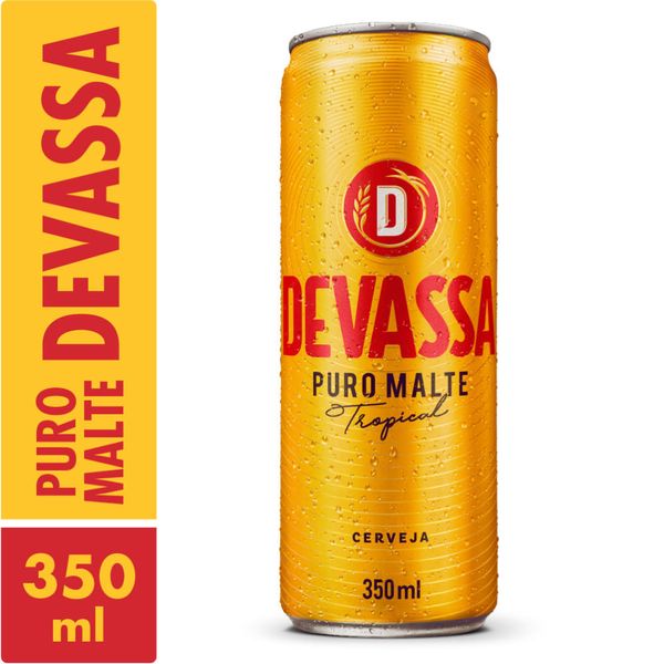 Cerveja DEVASSA Tropical Puro Malte Lata 350ml