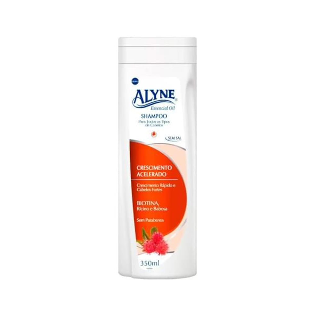 Shampoo ALYNE Crescimento Acelerado Ricino Babosa 350ml