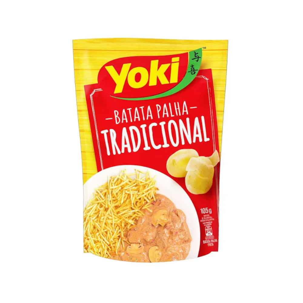 Batata Palha YOKI Tradicional Pacote 105g