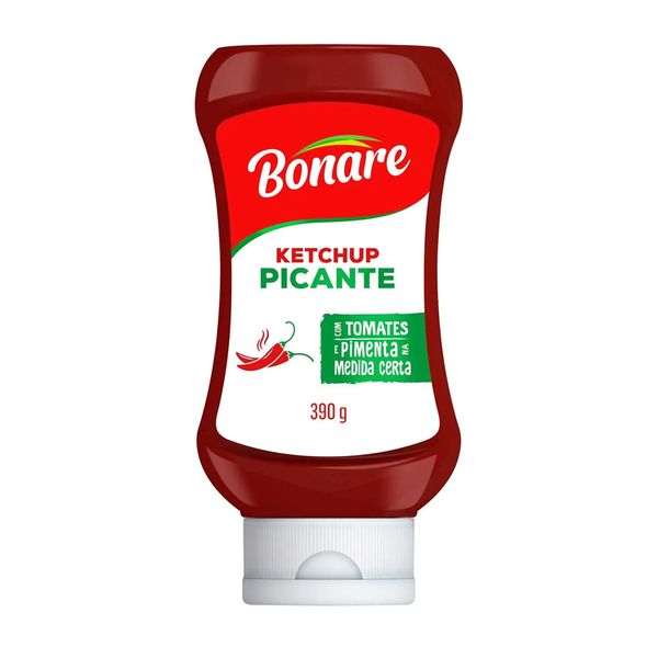 Ketchup BONARE Picante Frasco 390g