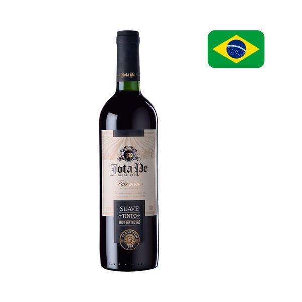 Vinho Tinto Brasileiro JOTA PE Suave Garrafa 750ml