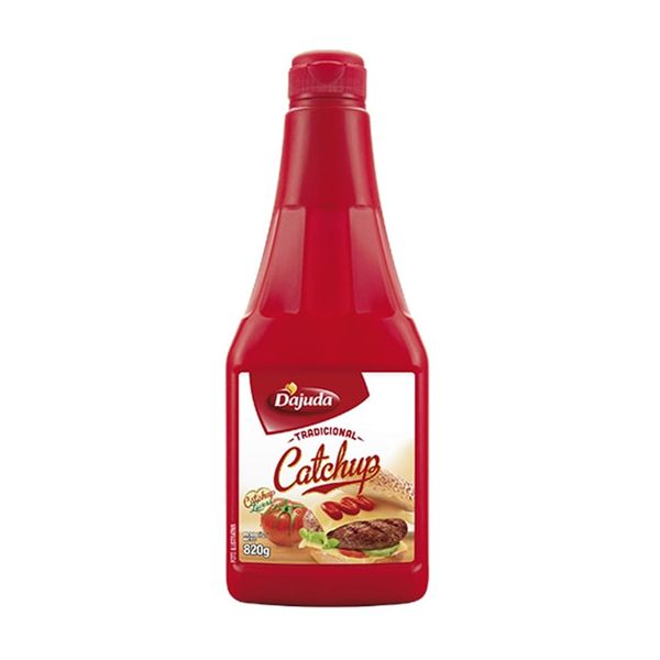 Ketchup Tradicional DAJUDA Squeeze 820g