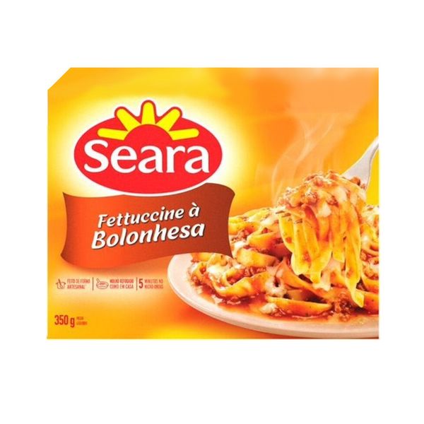 Fettuccine à Bolonhesa Seara Menu Gourmet Caixa 350g