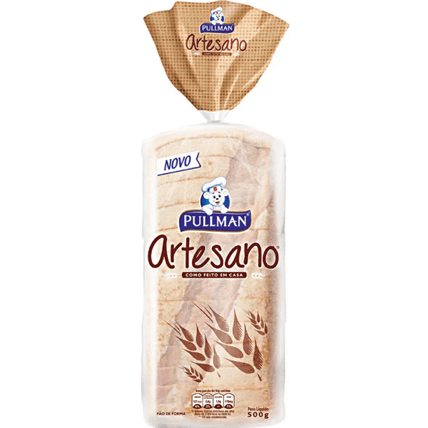 Pão de Forma Artesano PULLMAN Pacote 500g