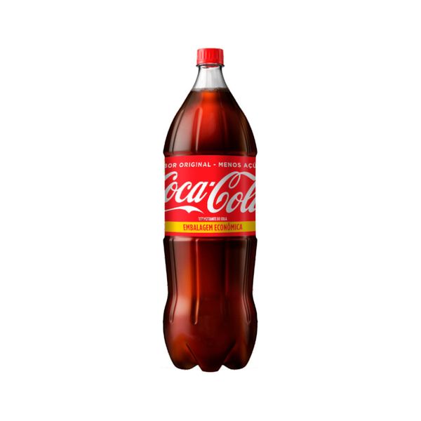 Refrigerante COCA-COLA Menos Açúcar garrafa 2,5L