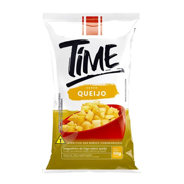 Salgadinho TIME Queijo Pacote 50g