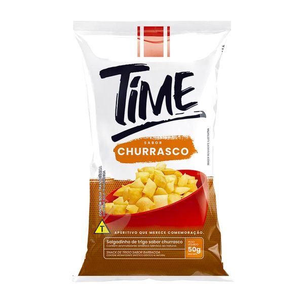 Salgadinho TIME Churrasco Pacote 50g