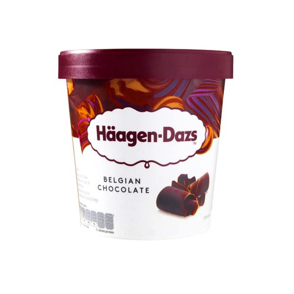 Sorvete HÄAGEN DAZS Belgian Chocolate pote 100ml