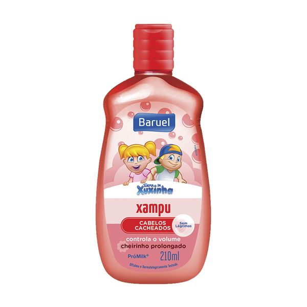 Shampoo TURMA DA XUXINHA Cabelos Cacheados Xampu Frasco 210ml