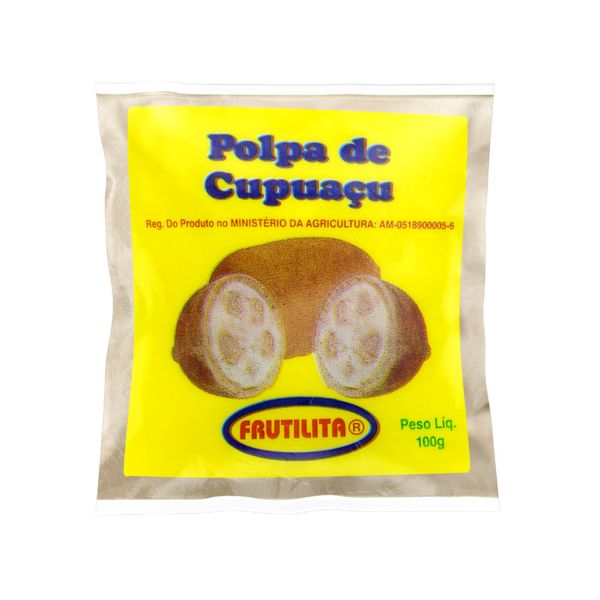 Polpa de Fruta Cupuaçu FRUTILITA Pacote 100g