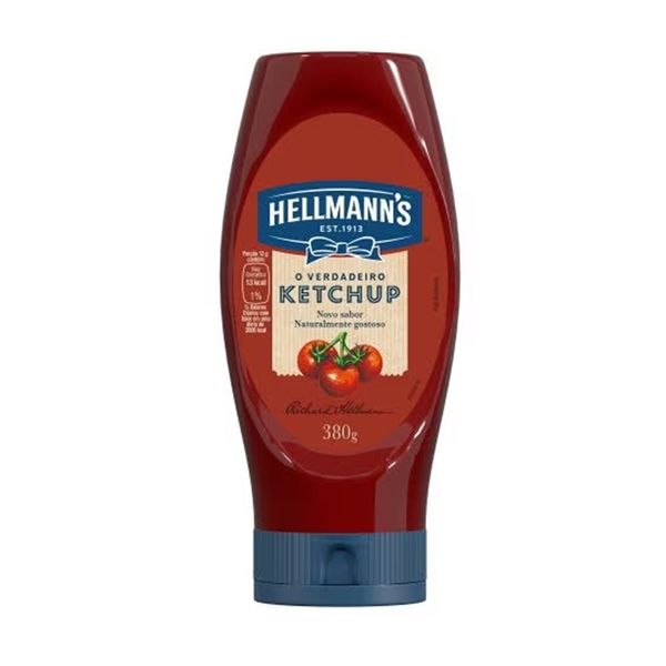 Ketchup Tradicional HELLMANN'S Squeeze 380g