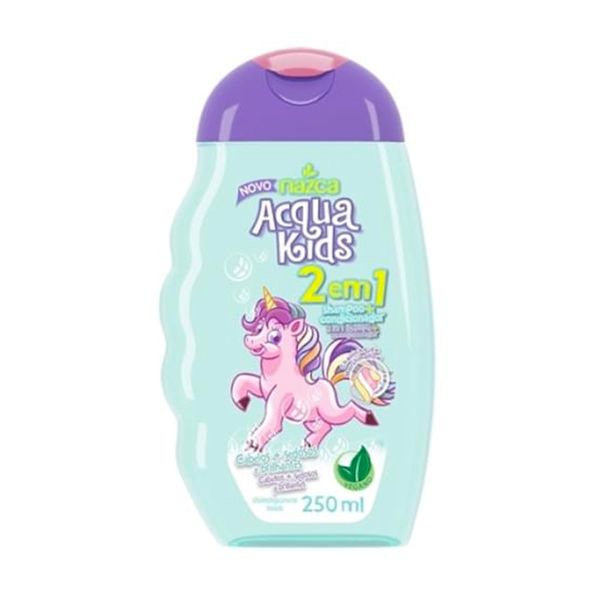 Shampoo Infantil ACQUA KIDS 2 em 1 MarshMallow Frasco 250ml