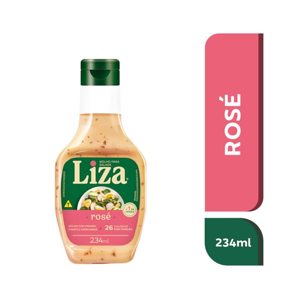Molho para Salada LIZA Rosé Squeeze 234ml