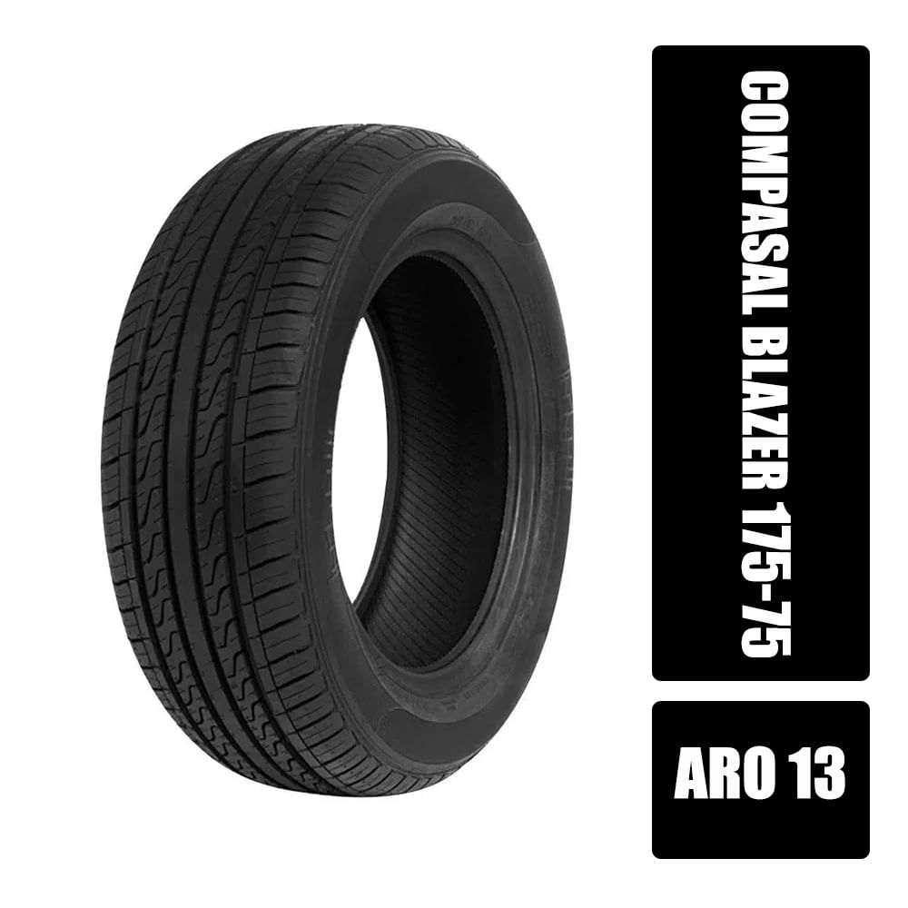 Pneu Été COMPASAL Blazer HP 155/70 R12 73T - Sans Jante - Neuf (Moins De 36 Mois)