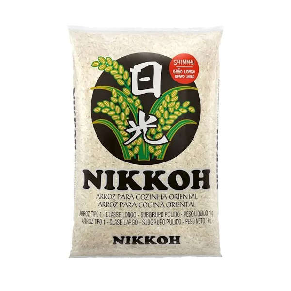 Arroz Longo Oriental  NIKKOH Pacote 1kg