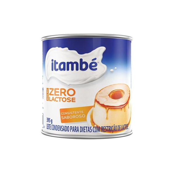 Leite Condensado ITAMBÉ Zero Lactose Lata 395g