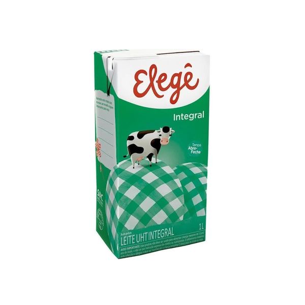 Leite UHT ELEGÊ Integral Caixa 1L Leite UHT ELEGÊ Integral Caixa 1L