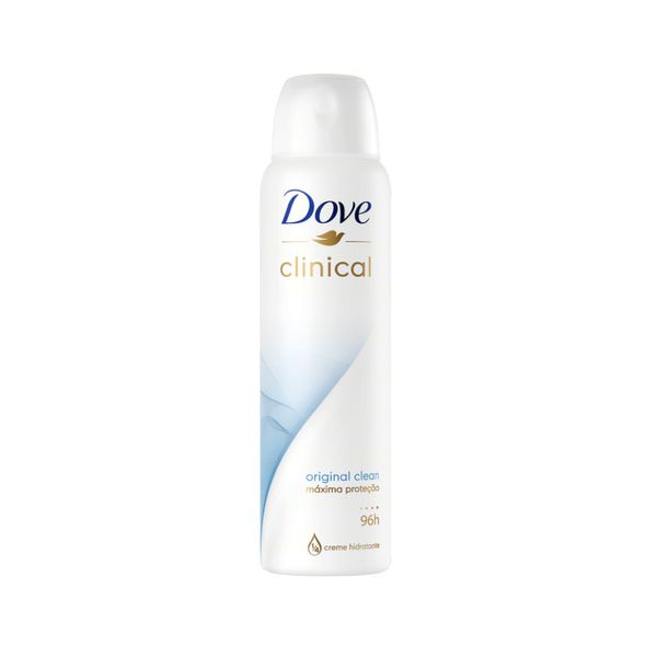 Desodorante Feminino Aerossol DOVE Clinical Original Clean 91g
